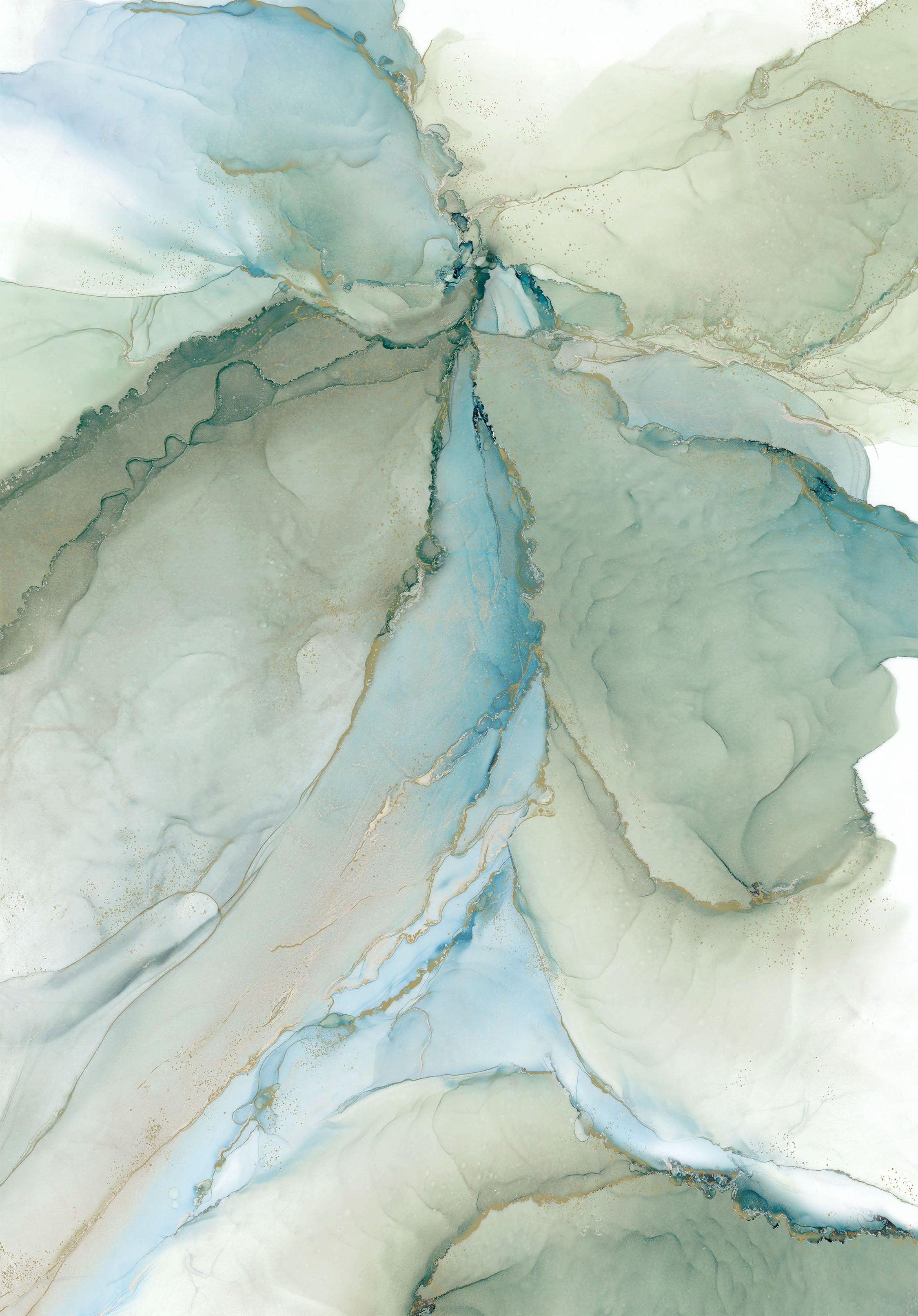 Midas Touch, Deborah Edward, NorthCott Fabrics, DM26834, alcohol Ink Cotton image 0