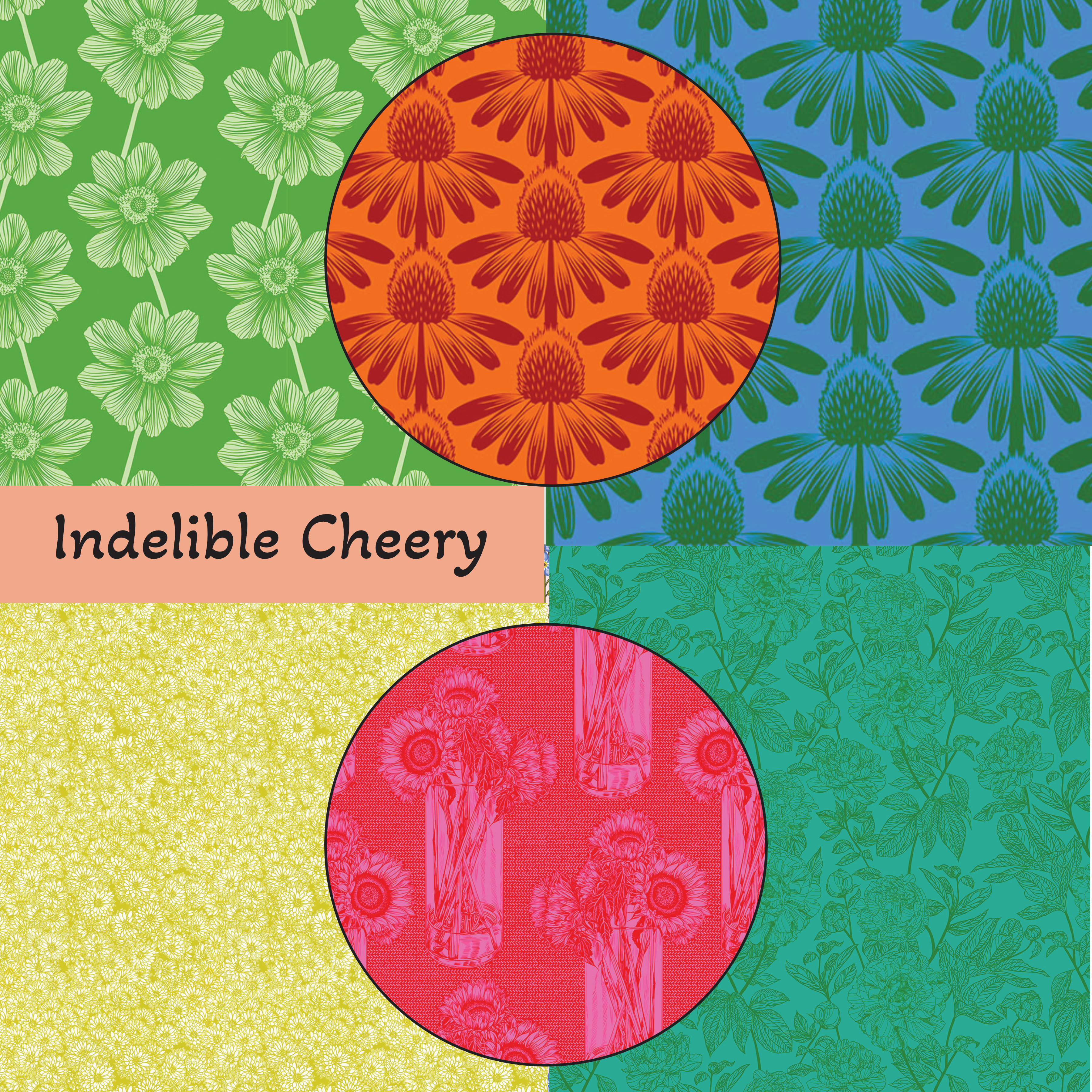 Indelible Cheery | Anna Maria | Bundle Options | Northcott