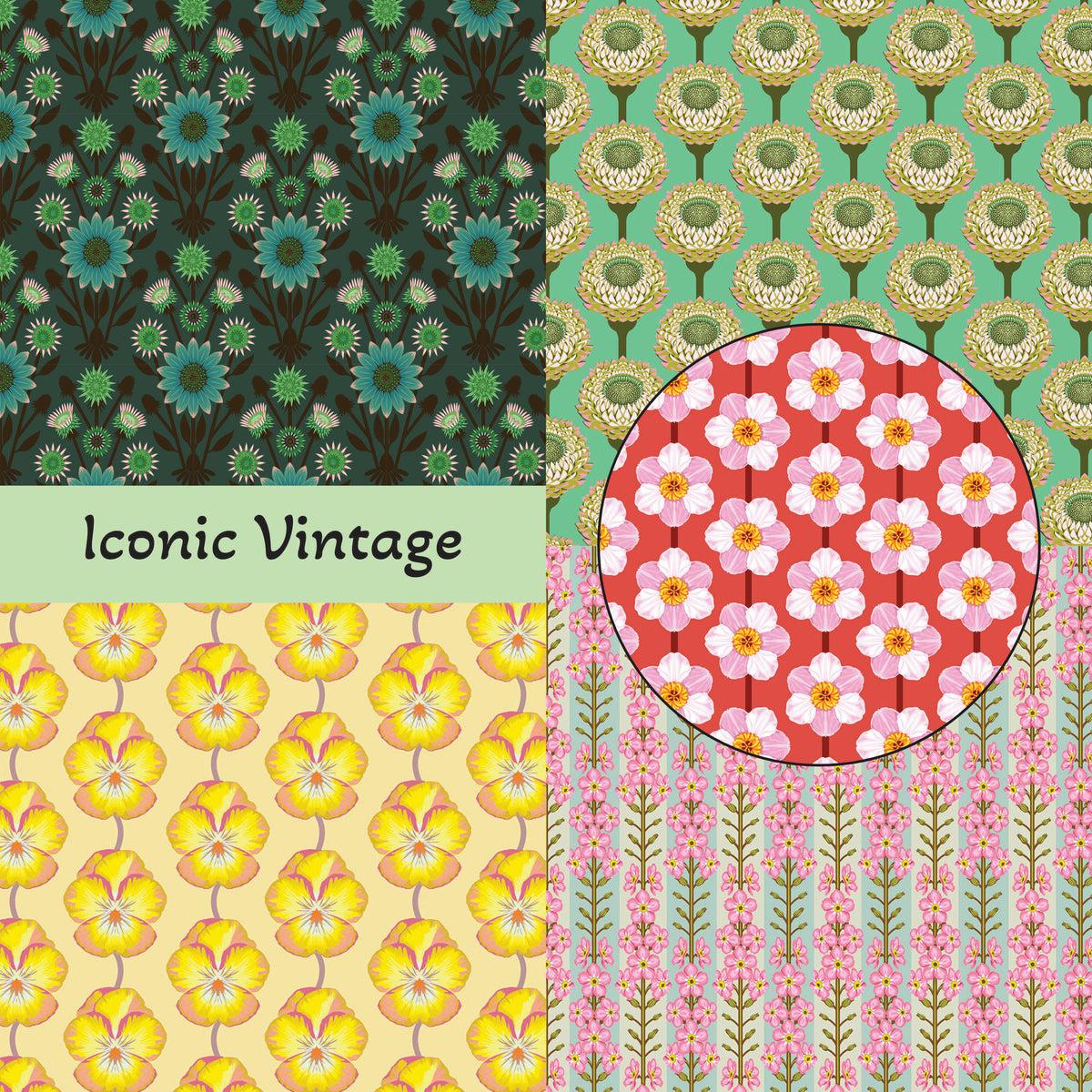 Iconic | Vintage |  Bundle Options | Anna Maria | Northcott