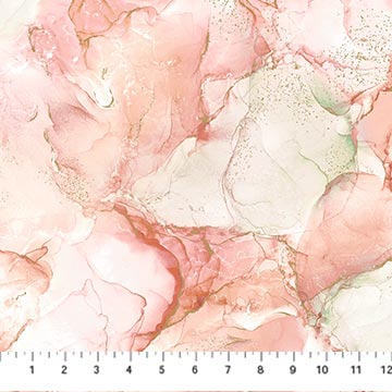 Midas Touch, NorthCott ,DM26834,  Alcohol ink dyes - Warm Colors, cotton