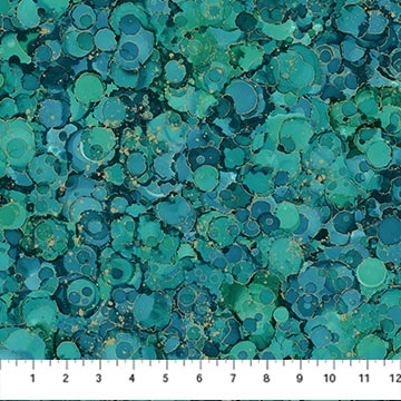 Midas Touch, DM26834, NorthCott , alcohol ink Cotton, Cool Colors