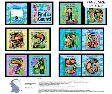 ABC 123 by Bonnie Lemaire, Northcott