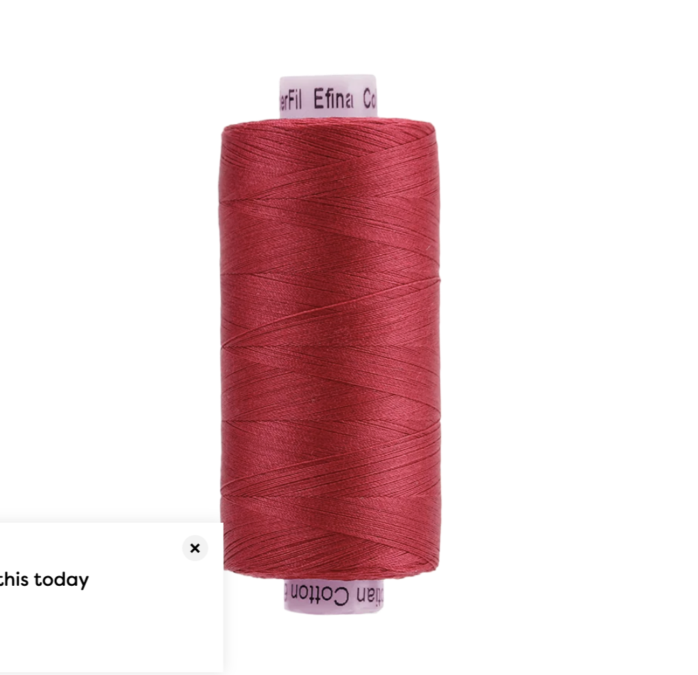 Efina |  EF18 - EF 33 |  Egyptian Cotton Thread | Wonderfil