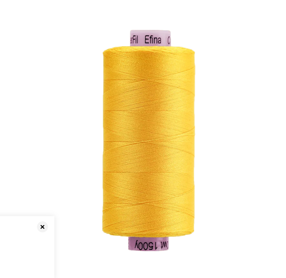 Efina | EF34 - EF 49 | Egyptian Cotton Thread |  Wonderfil