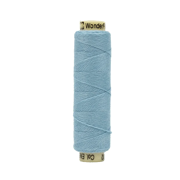 Ellana|12WT Wool  Blend Thread |WonderFil |Sue Spargo| Cool Colors