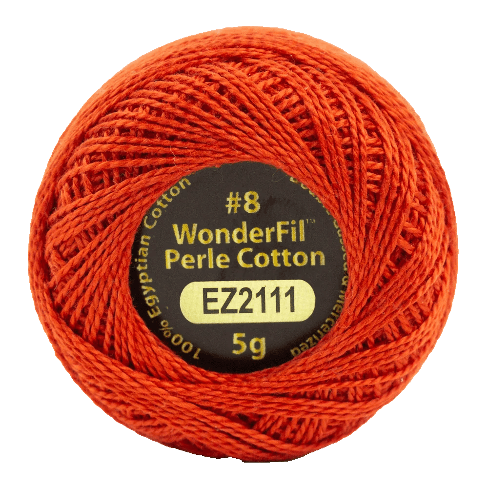 Eleganza #8 Perle Cotton | Wonderfil |  Alison Glass Collection | Warm