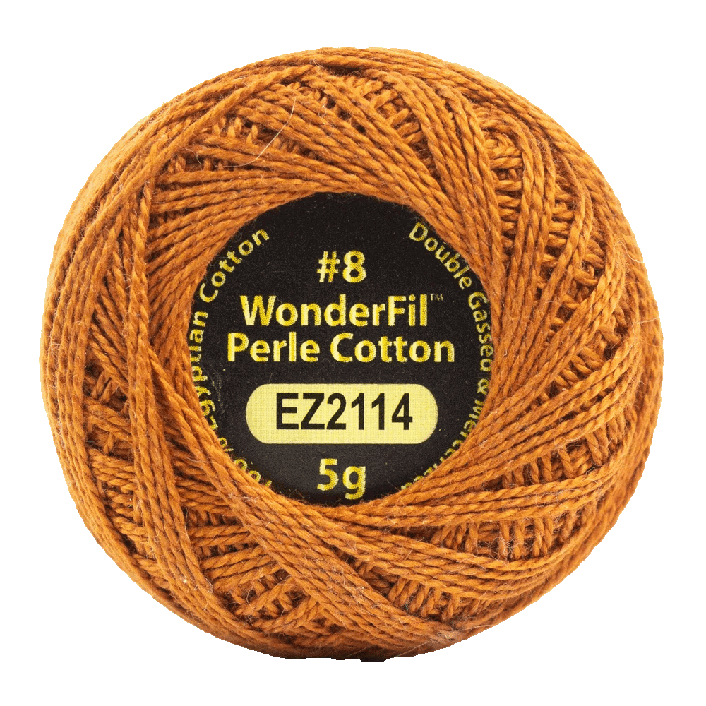 Eleganza #8 Perle Cotton | Wonderfil |  Alison Glass Collection | Warm