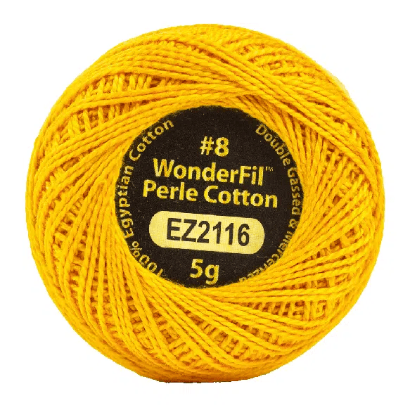 Eleganza #8 Perle Cotton | Wonderfil |  Alison Glass Collection | Warm