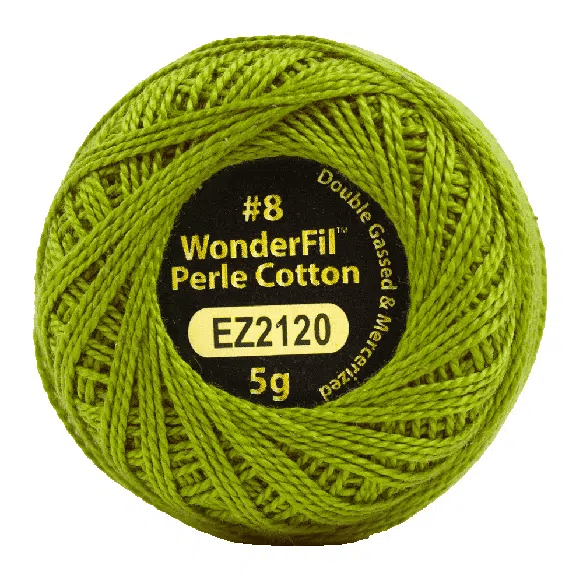 Eleganza #8 Perle Cotton | Wonderfil |  Alison Glass Collection | Cool