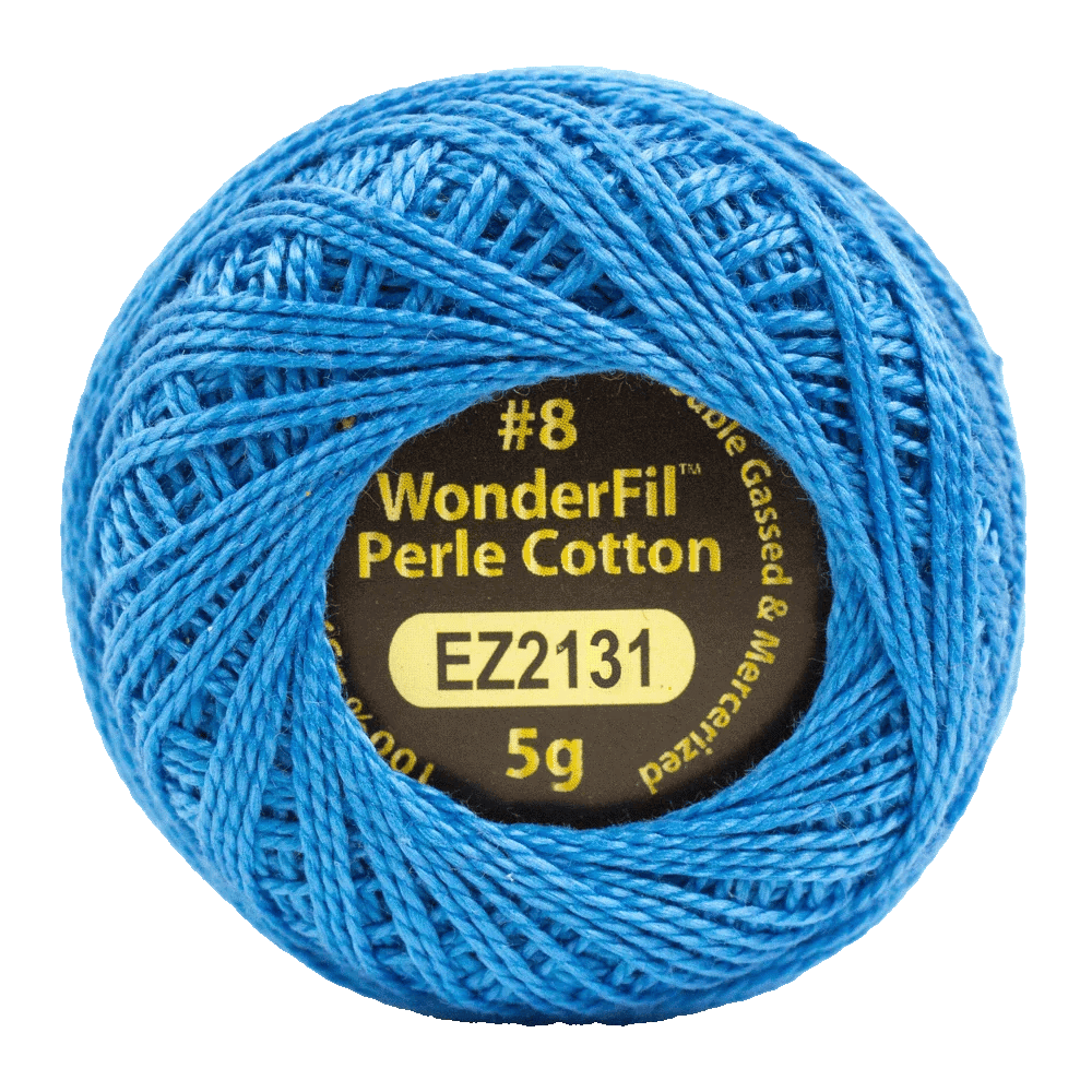 Eleganza #8 Perle Cotton | Wonderfil |  Alison Glass Collection | Cool