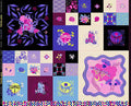 GLOW GARDEN/Sarah Watts/Moda/Ruby Star RS2111 11