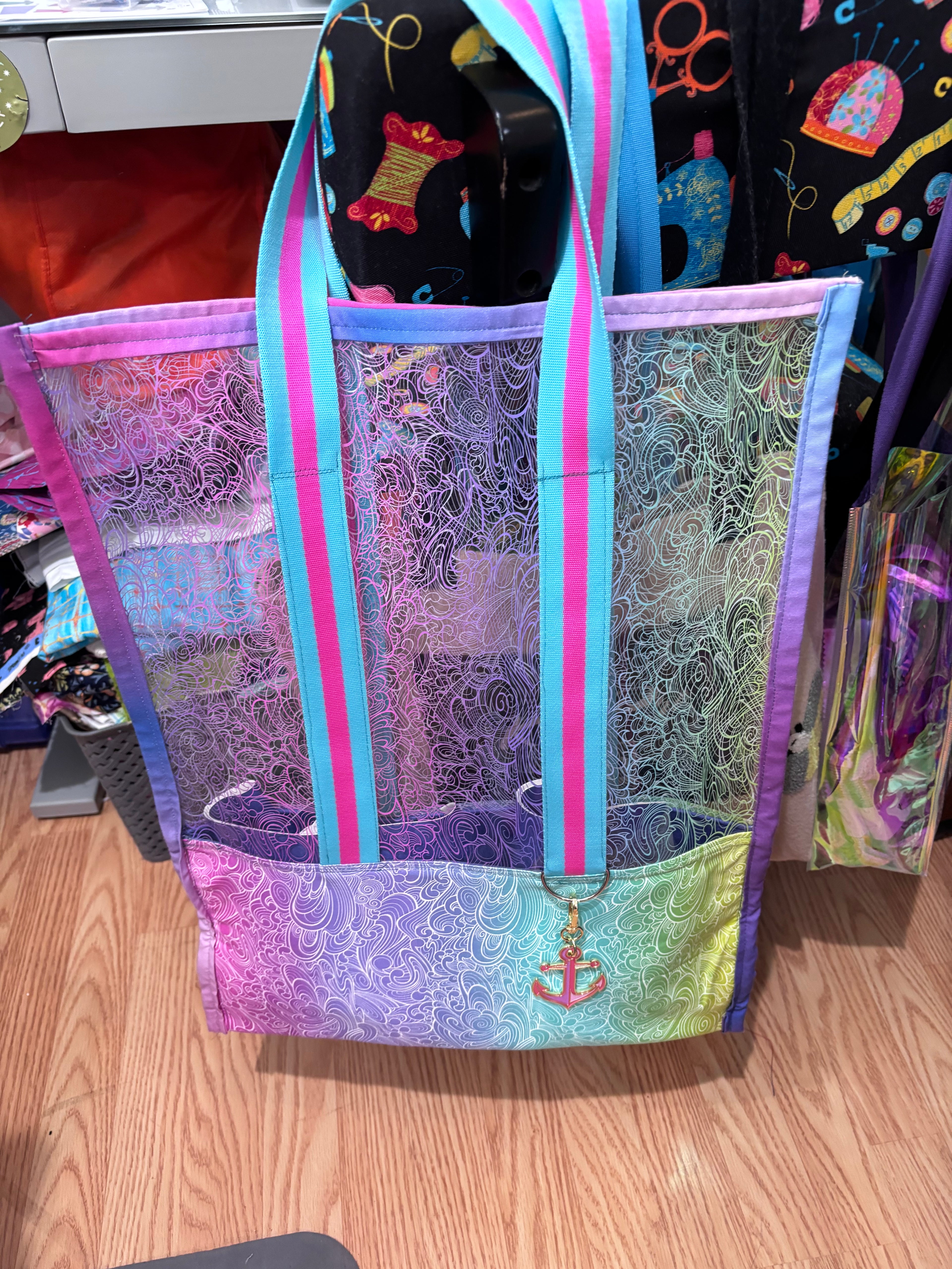 Sally's Laminated Beach Tote