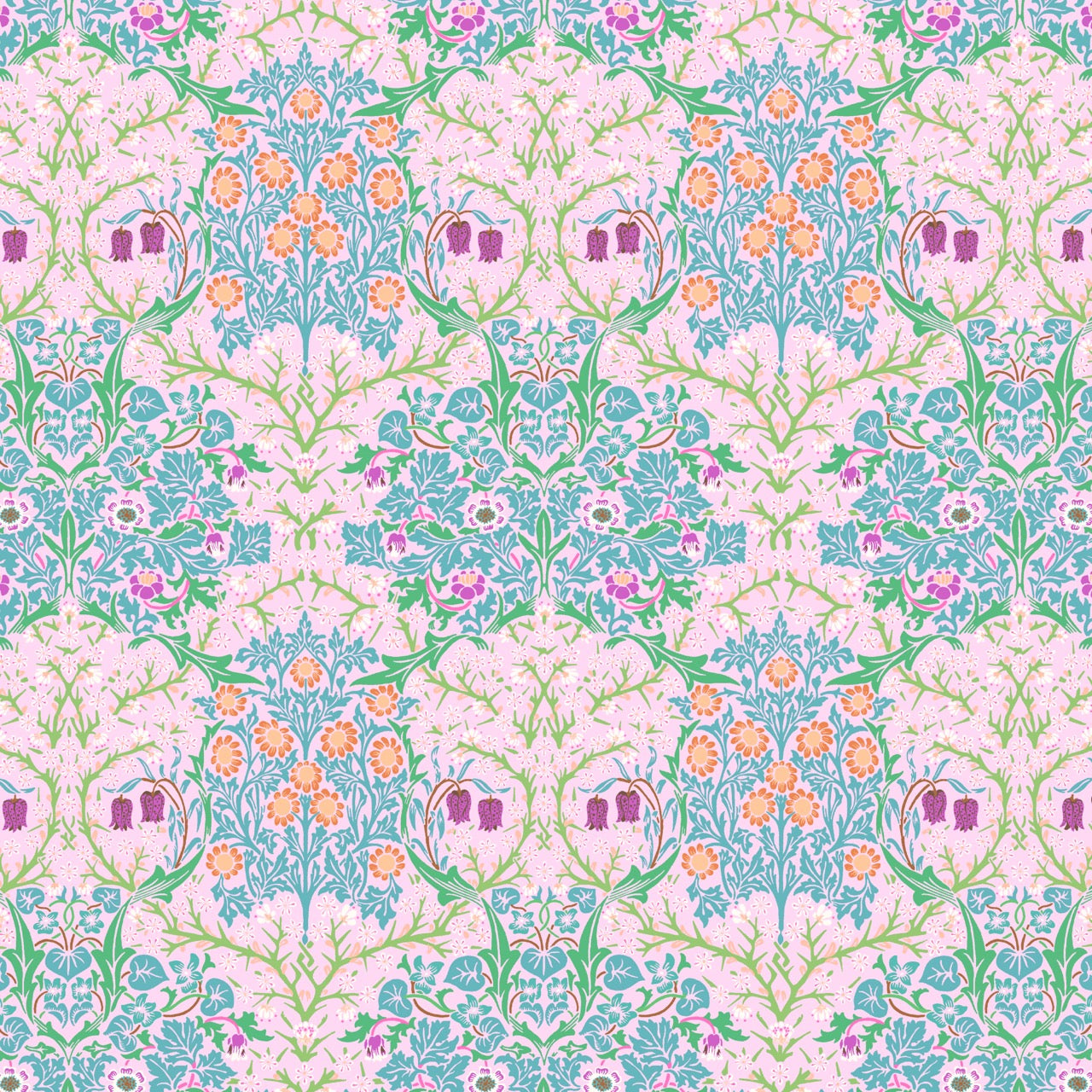 Kaffe x Morris & Co | FreeSpirit | Blush