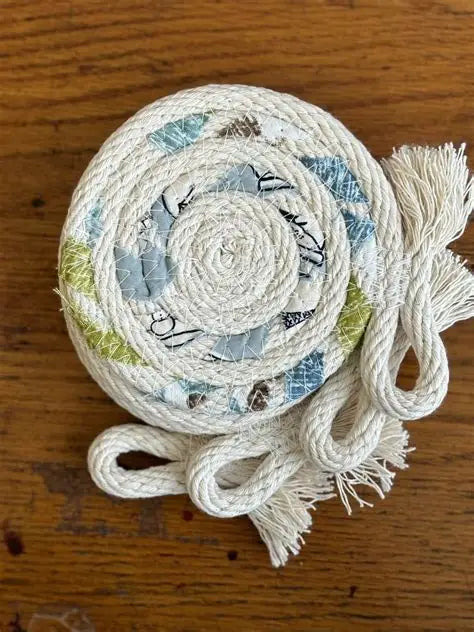 Coiled Rope Basket Kit/The Mountain Thread Company/DIY Kit