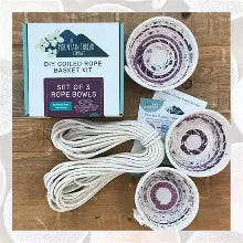 Coiled Rope Basket Kit | The Mountain Thread Company | DIY Kit