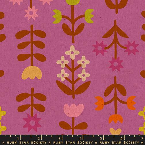 Favorite Flowers Canvas - RS5151, MODA, Ruby Star
