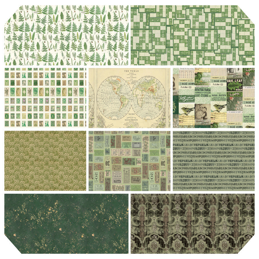 Palette Collection Green Subscription| Tim Holtz | FreeSpirit