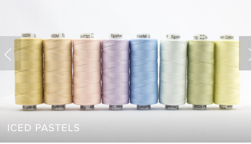 Konfetti Thread Pack|Wonderfil Specialty Threads|50 Wt. Cotton image 0