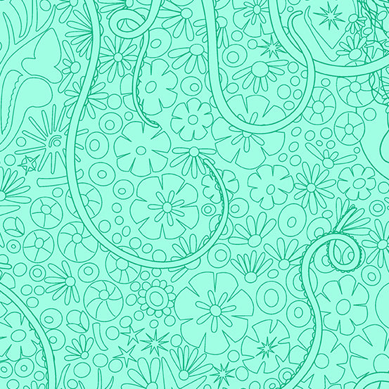 Sun Print Luminance by Alison Glass - Cool Colors image 7