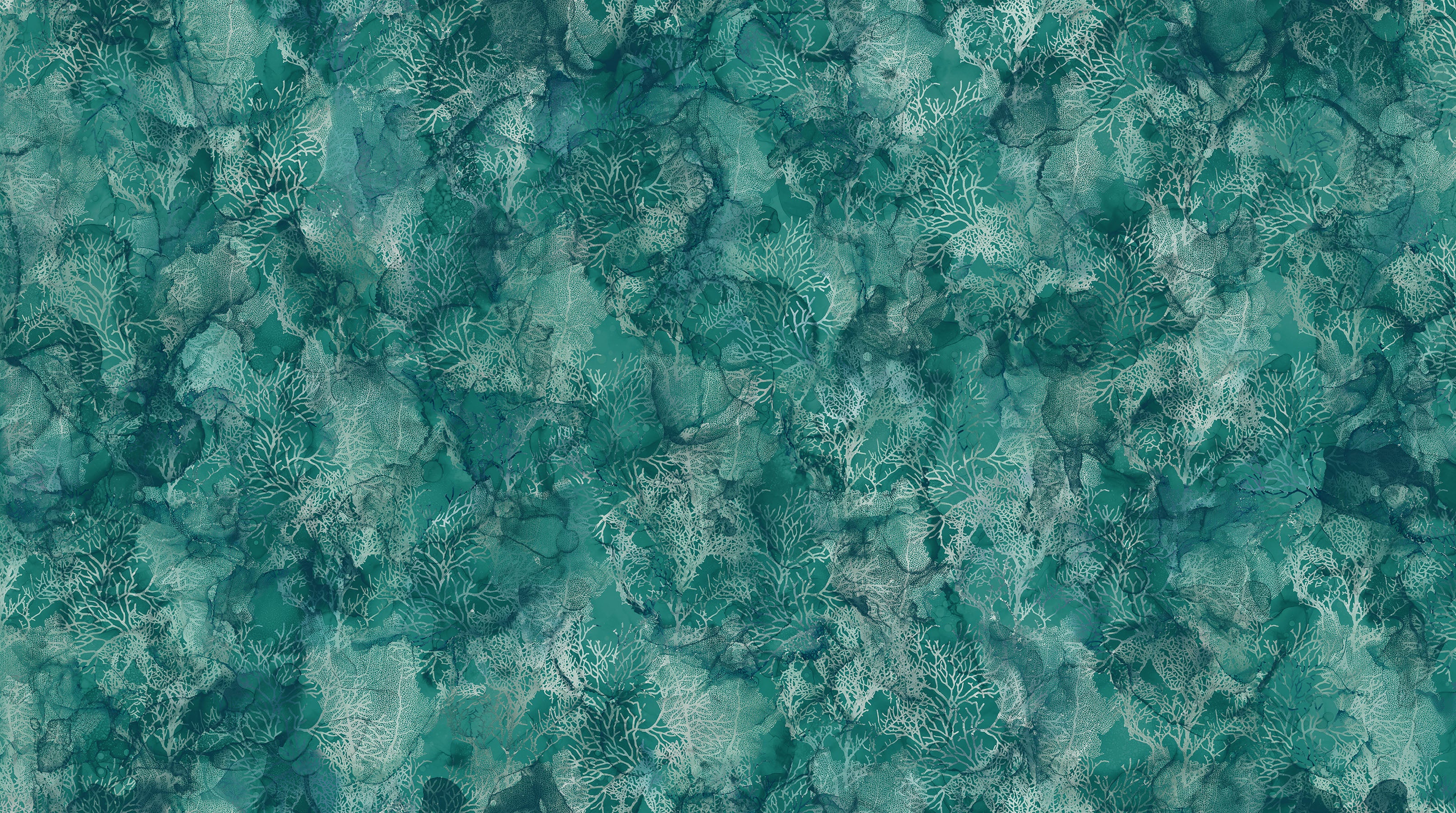 Sea Breeze - by Deborah Edwards and Melanie Samra; Northcott, Alcohol ink cotton image 6