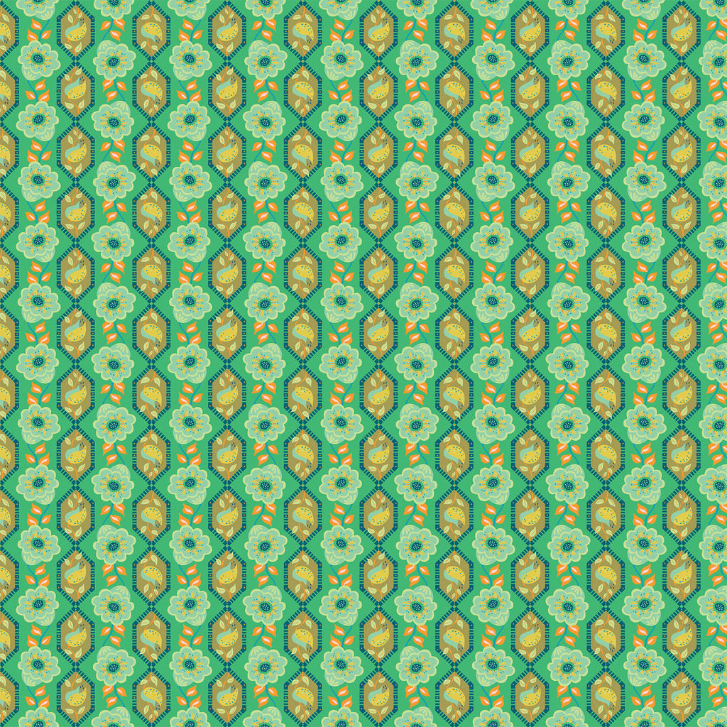 Kindred Sketches | Kathy Doughty | Blue/Green | FIGO image 3