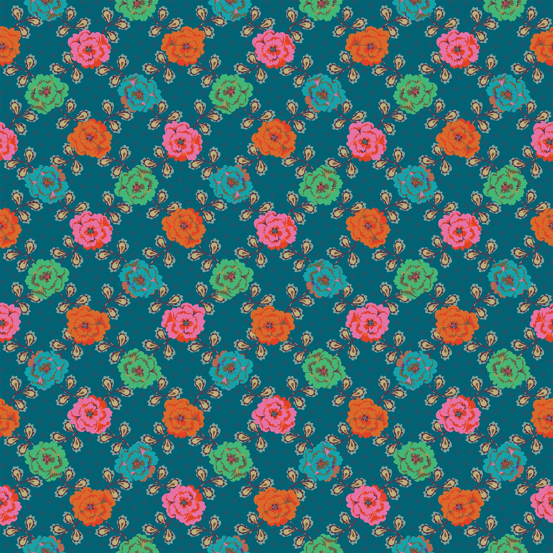Kindred Sketches | Kathy Doughty | Blue/Green | FIGO image 2