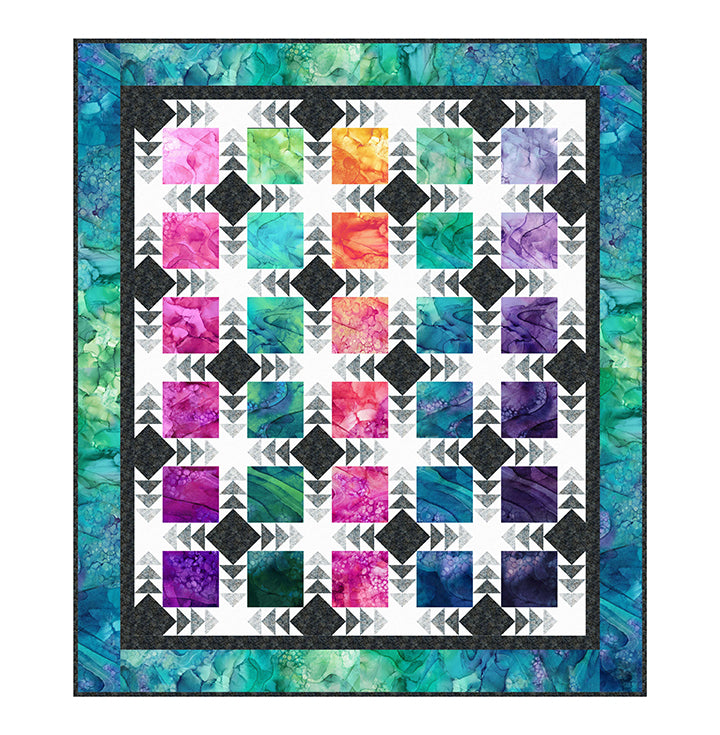 Vibration Pattern - By Bound To Be Quilting image 0