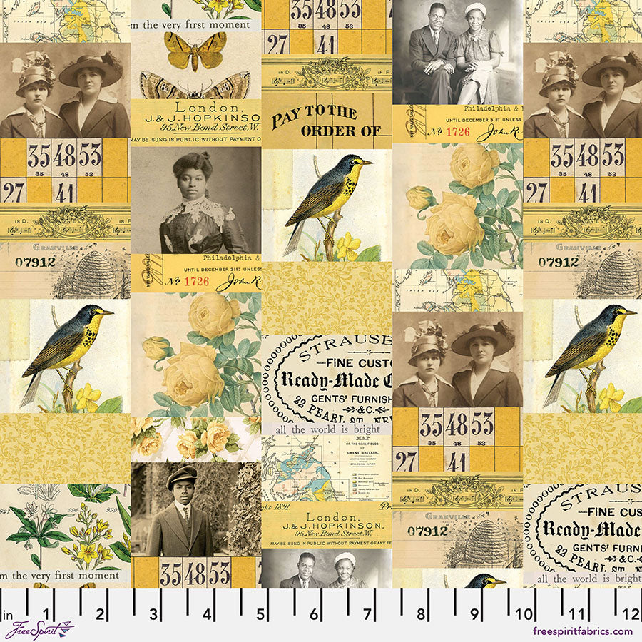 Palette Collection Subscription | Tim Holtz | Yellow | Free Spirit image 7