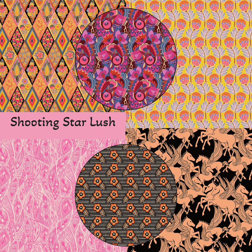 Shooting Stars | Lush | Anna Maria Textiles | Northcott image 0