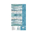 Sea Breeze - NorthCott Fabrics, Cotton Canvas Totebag panel, C27104-42 image 0