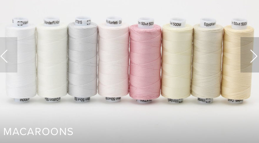 Konfetti Thread Pack|Wonderfil Specialty Threads|50 Wt. Cotton image 5