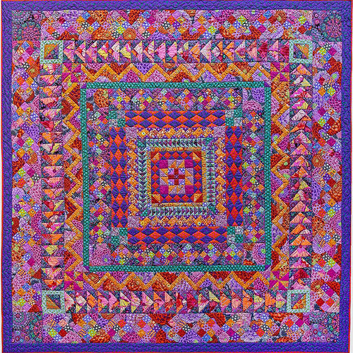Autumn Postcard Quilt Kit | Kaffe Fassett |  FreeSpirit image 0