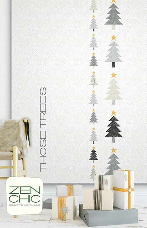 Those Trees Quilt Pattern - Zen Chic image 0