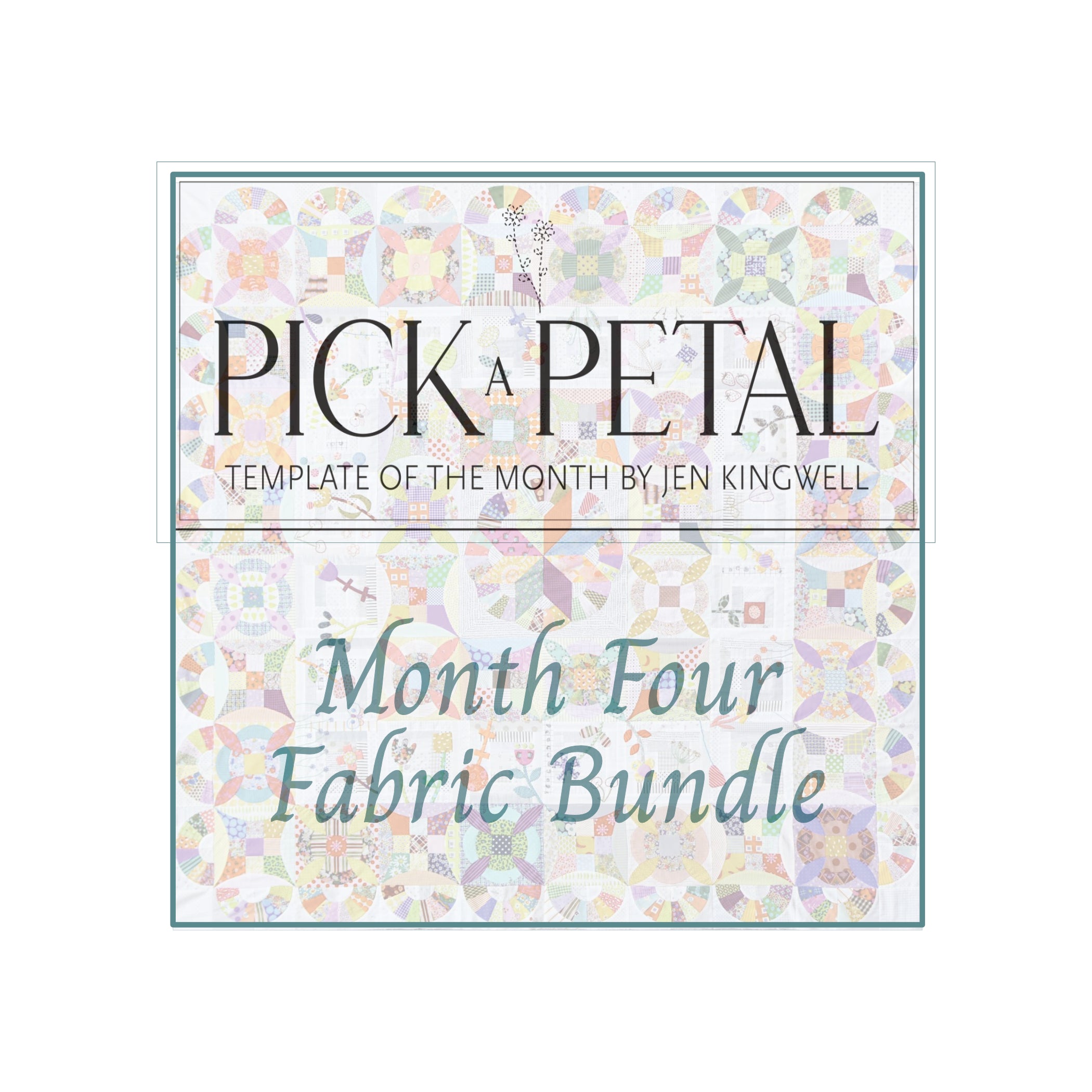 Pick A Petal | Monthly Fabric Bundle | Jen Kingwell | Moda image 3