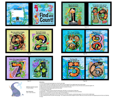 ABC 123 by Bonnie Lemaire, Northcott image 1