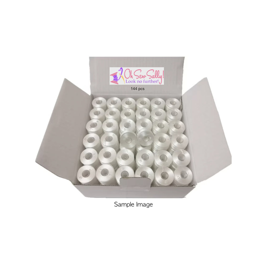 Pre-Wound Class 15 Bobbins | Box Set 144 pcs | Wonderfil image 0