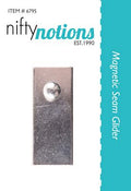 Magnetic Seam Guide; 1/4” marker for quilting and 5/8” for garment sewing image 0
