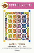 Garden Trellis | Quilt Pattern | Copper Kettle | Moda image 0