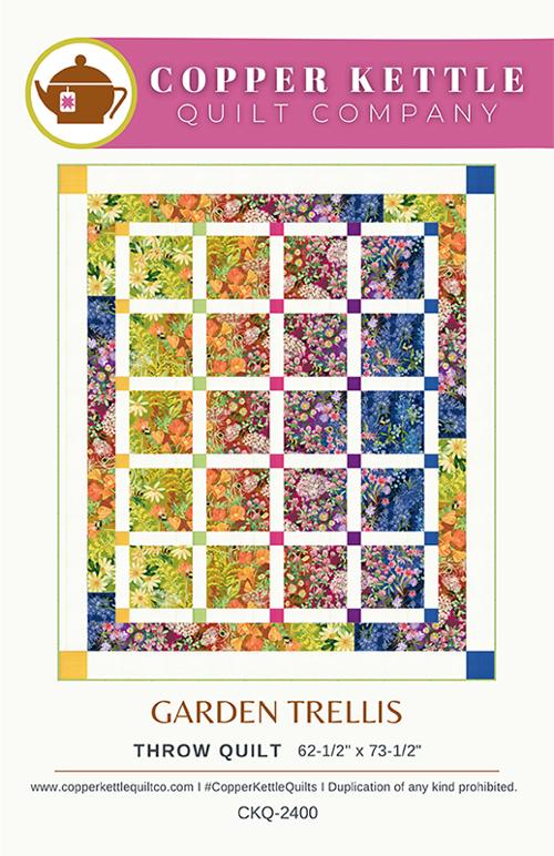 Garden Trellis | Quilt Pattern | Copper Kettle | Moda image 0