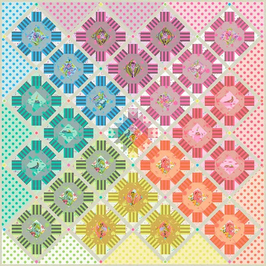 Star Cluster Quilt Kit | Everglow | Tula Pink image 2