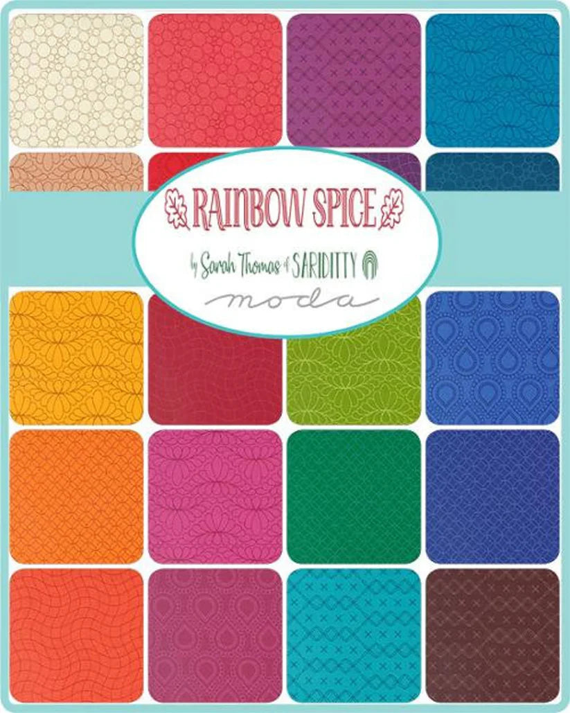 Rainbow Spice Kit - Posey Patch, Sariditty, MODA image 1