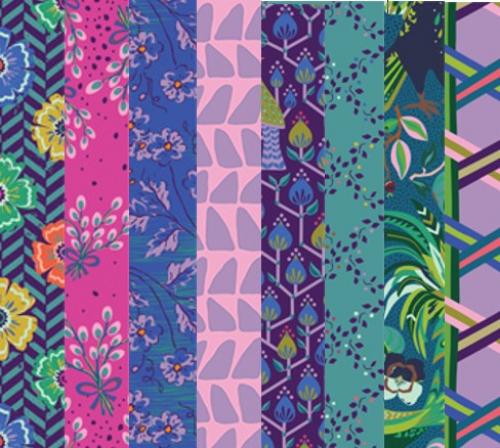 Swatch Book | Kathy Doughty |  Blue/Green | FIGO image 0