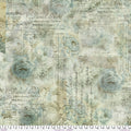 Tim Holtz, Receipt ,Eclectic Elements FreeSpirit, 108” ,QBTH010.AQUA image 0