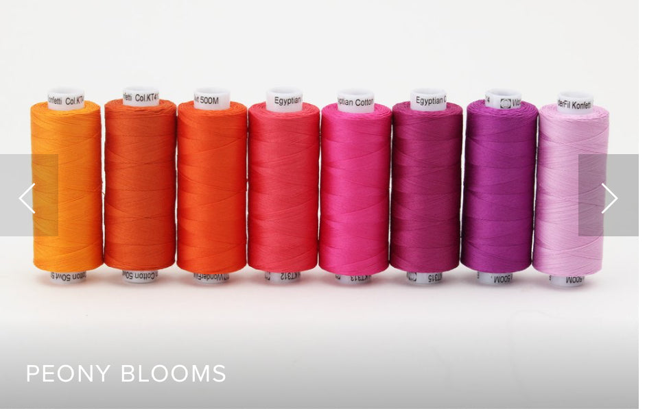 Konfetti Thread Pack|Wonderfil Specialty Threads|50 Wt. Cotton image 3