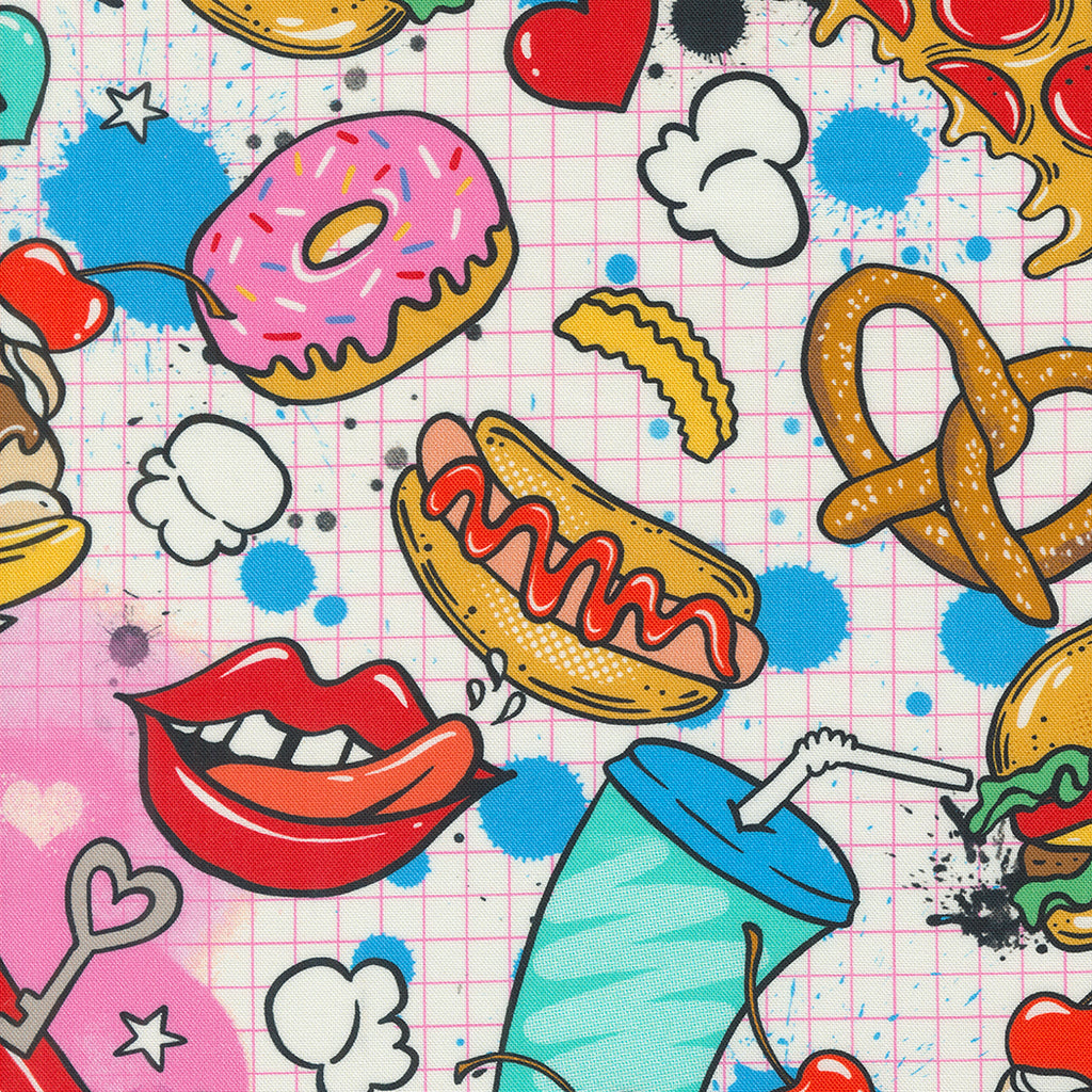 Snack Shack | Crystal Mannin | 100% Cotton | Moda image 1