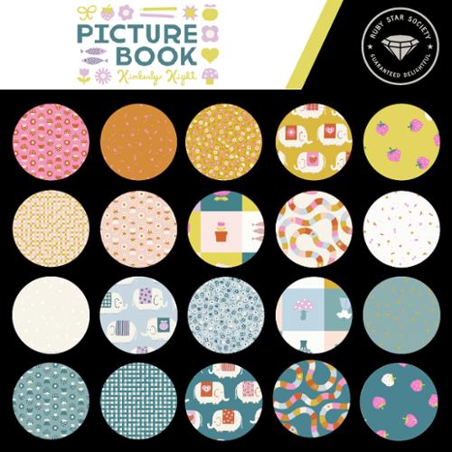 Picture Book Precut by Kimberly Knight, Ruby Star, MODA image 2