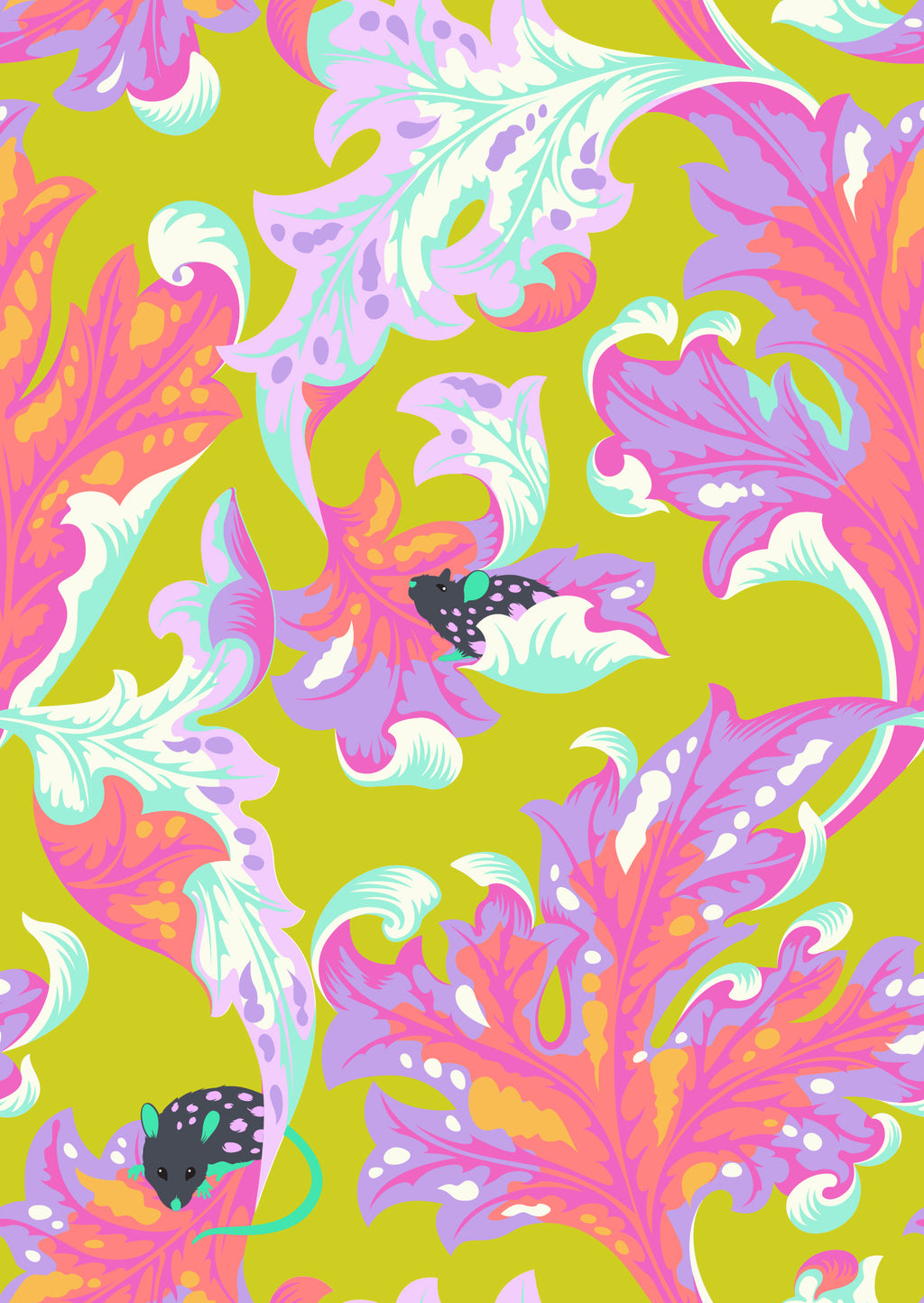 Tabby Road Déjà Vu | Tula Pink | FreeSpirit image 8