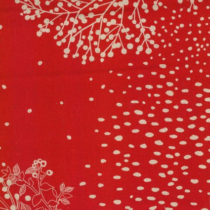 Echino Canvas by Maywood Studio, Japanese ,EKX-98030, cotton linen blend image 2