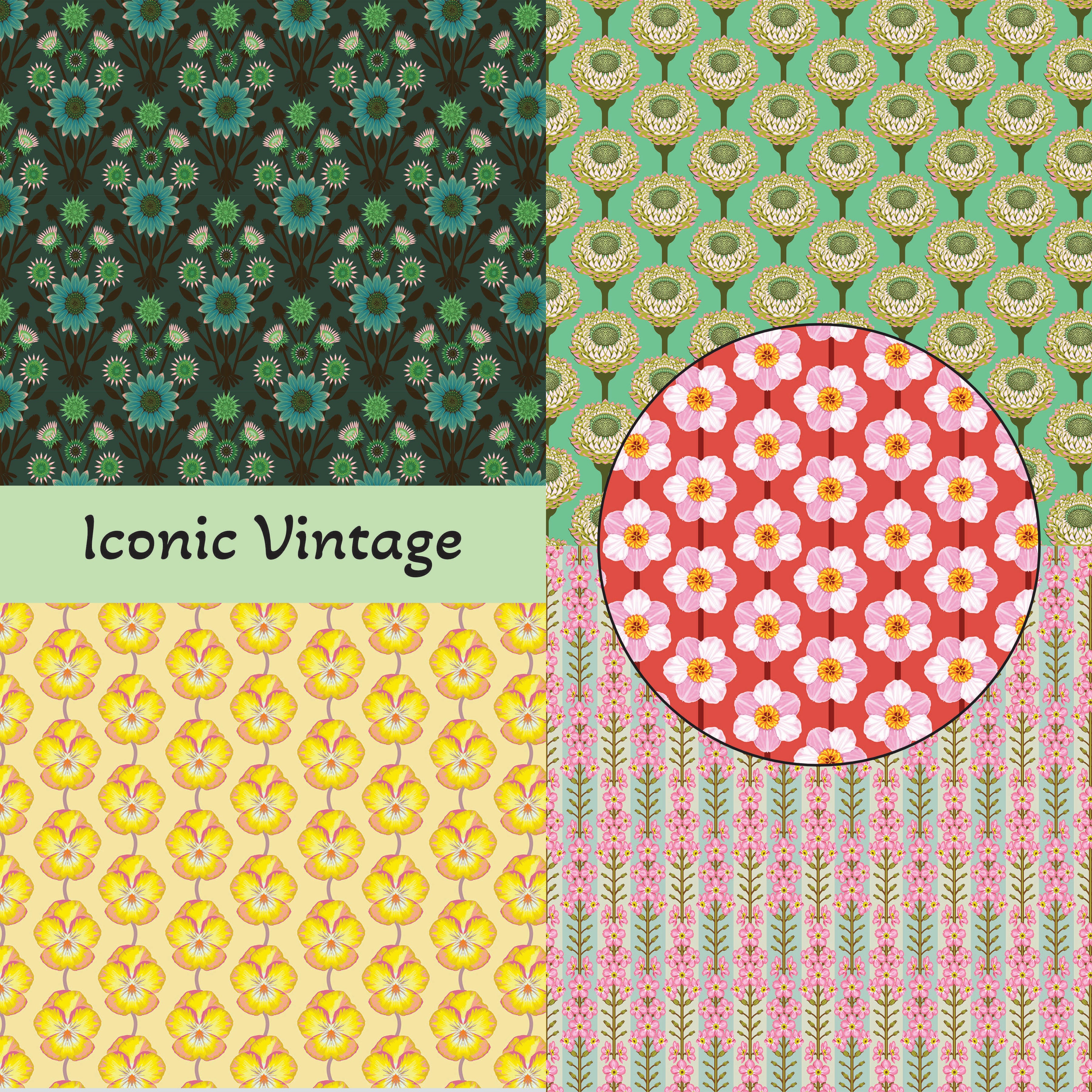 Iconic | Vintage |  Bundle Options | Anna Maria | Northcott image 0