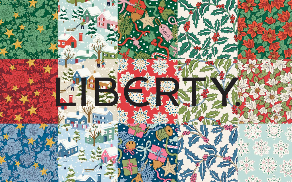 Festive Greetings | Liberty Fabrics | Riley Blake Designs